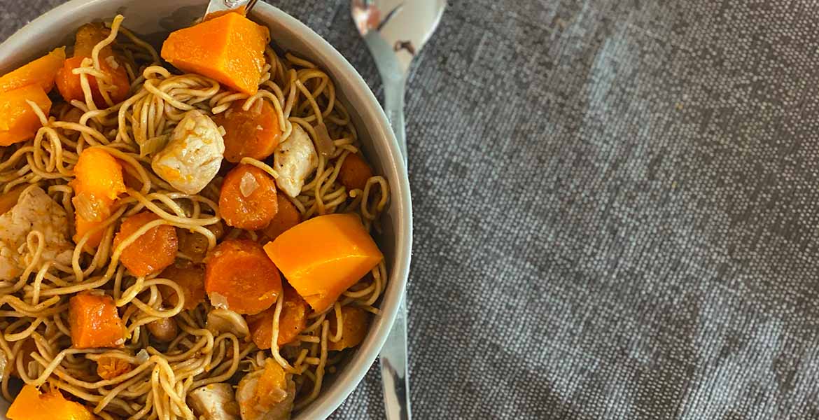 Le wok d'automne est une recette de saison très simple à réaliser !