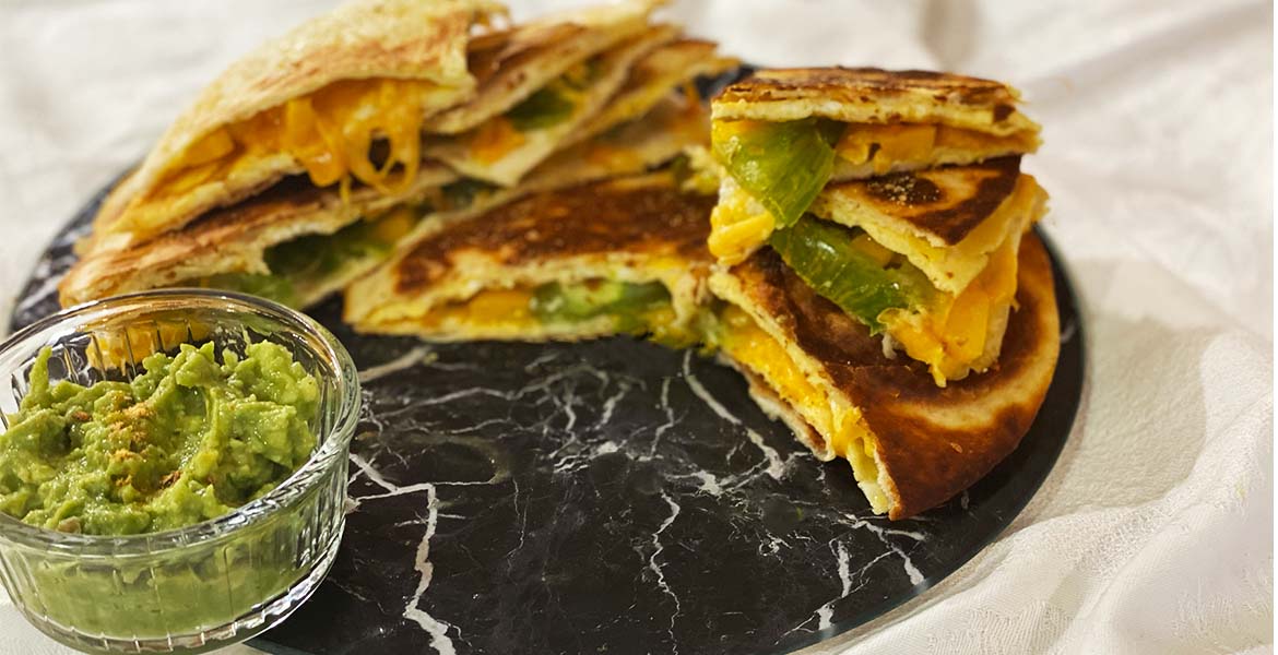 Les quesadillas aux oeufs et cheddar: une recette simple et efficace !